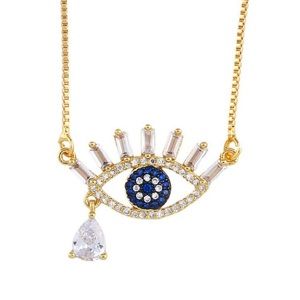 Evil eye necklace